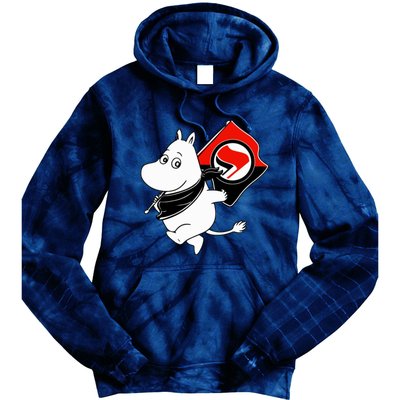 Antifa Moomin Tie Dye Hoodie