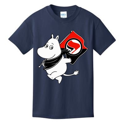 Antifa Moomin Kids T-Shirt