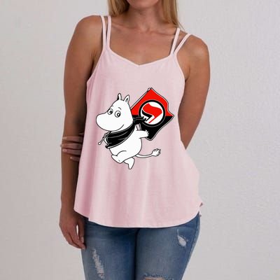 Antifa Moomin Women's Strappy Tank