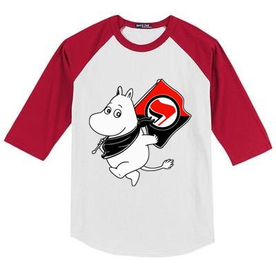 Antifa Moomin Kids Colorblock Raglan Jersey