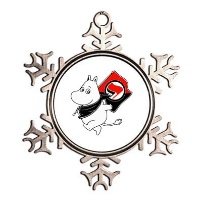 Antifa Moomin Metallic Star Ornament