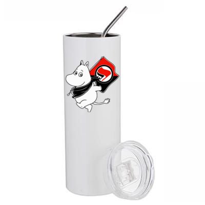 Antifa Moomin Stainless Steel Tumbler