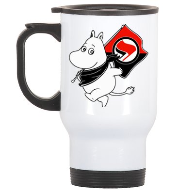 Antifa Moomin Stainless Steel Travel Mug