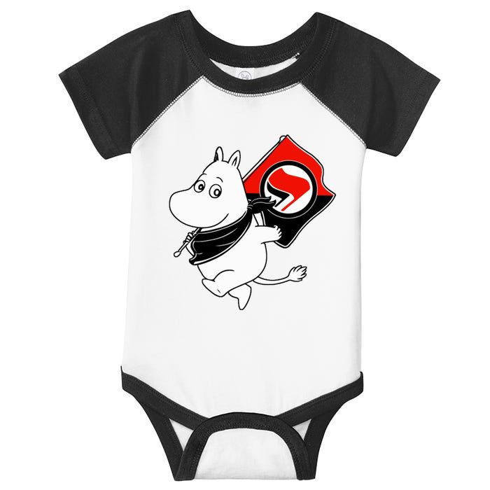 Antifa Moomin Infant Baby Jersey Bodysuit