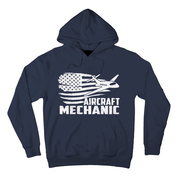 Aircraft Mechanic Aviation Airplane Maintenance Engineer Hoodie