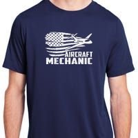 Aircraft Mechanic Aviation Airplane Maintenance Engineer Adult ChromaSoft Performance T-Shirt