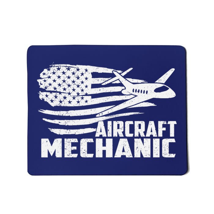 Aircraft Mechanic Aviation Airplane Maintenance Engineer Mousepad