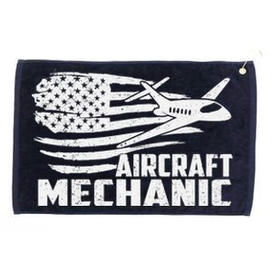 Aircraft Mechanic Aviation Airplane Maintenance Engineer Grommeted Golf Towel