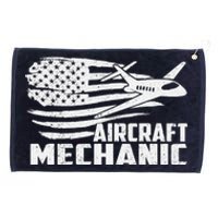 Aircraft Mechanic Aviation Airplane Maintenance Engineer Grommeted Golf Towel