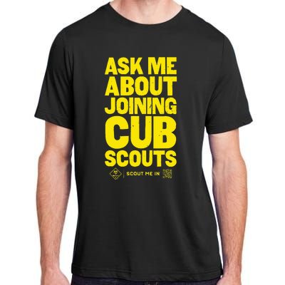 Ask Me About Joining Cub Scouts Adult ChromaSoft Performance T-Shirt