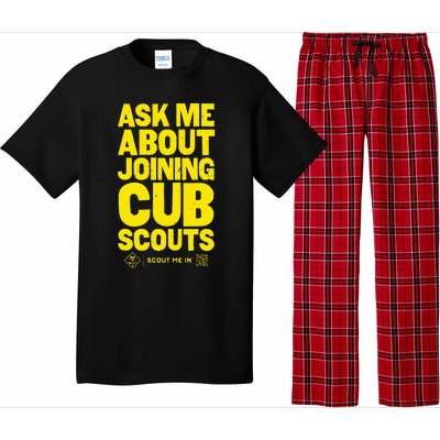 Ask Me About Joining Cub Scouts Pajama Set