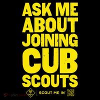 Ask Me About Joining Cub Scouts Wool Snapback Cap