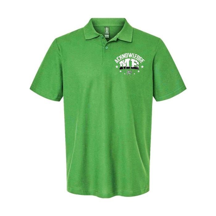 Acknowledge Me Softstyle Adult Sport Polo