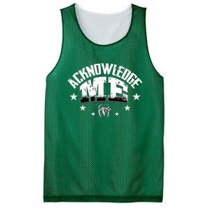 Acknowledge Me Mesh Reversible Basketball Jersey Tank