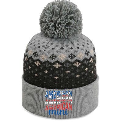 American Mini The Baniff Cuffed Pom Beanie