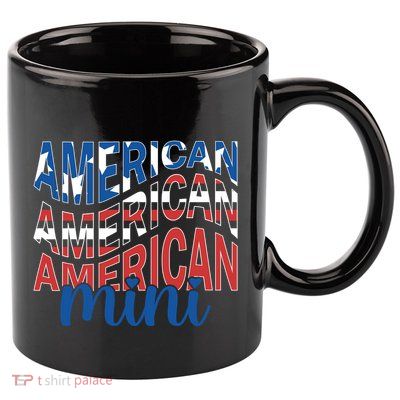 American Mini 11oz C Handle Ceramic Mug