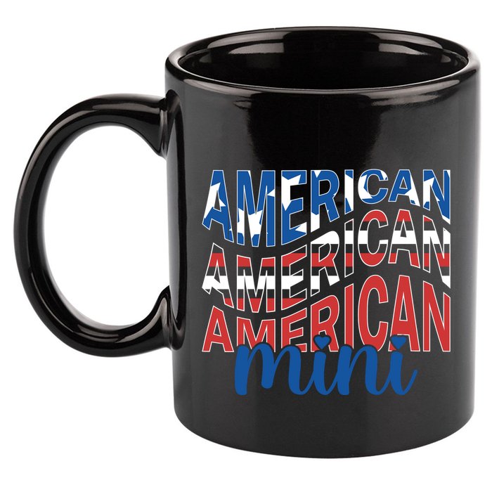 American Mini 11oz C Handle Ceramic Mug