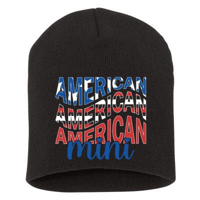 American Mini Short Acrylic Beanie