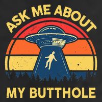 Ask Me About My Butthole Cute Alien Costume Adults Ufo 11oz C Handle Ceramic Mug