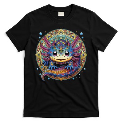 Axolotl Maya Aztec Axolot T-Shirt