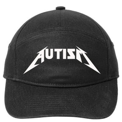 Autism Meme 7-Panel Snapback Hat