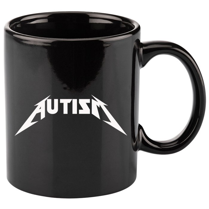 Autism Meme 11oz C Handle Ceramic Mug