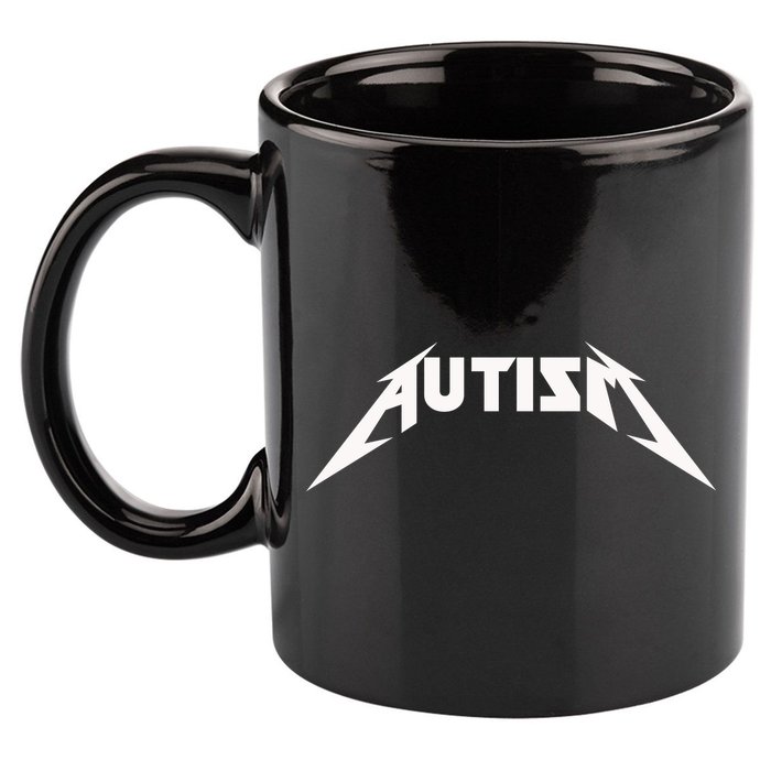Autism Meme 11oz C Handle Ceramic Mug