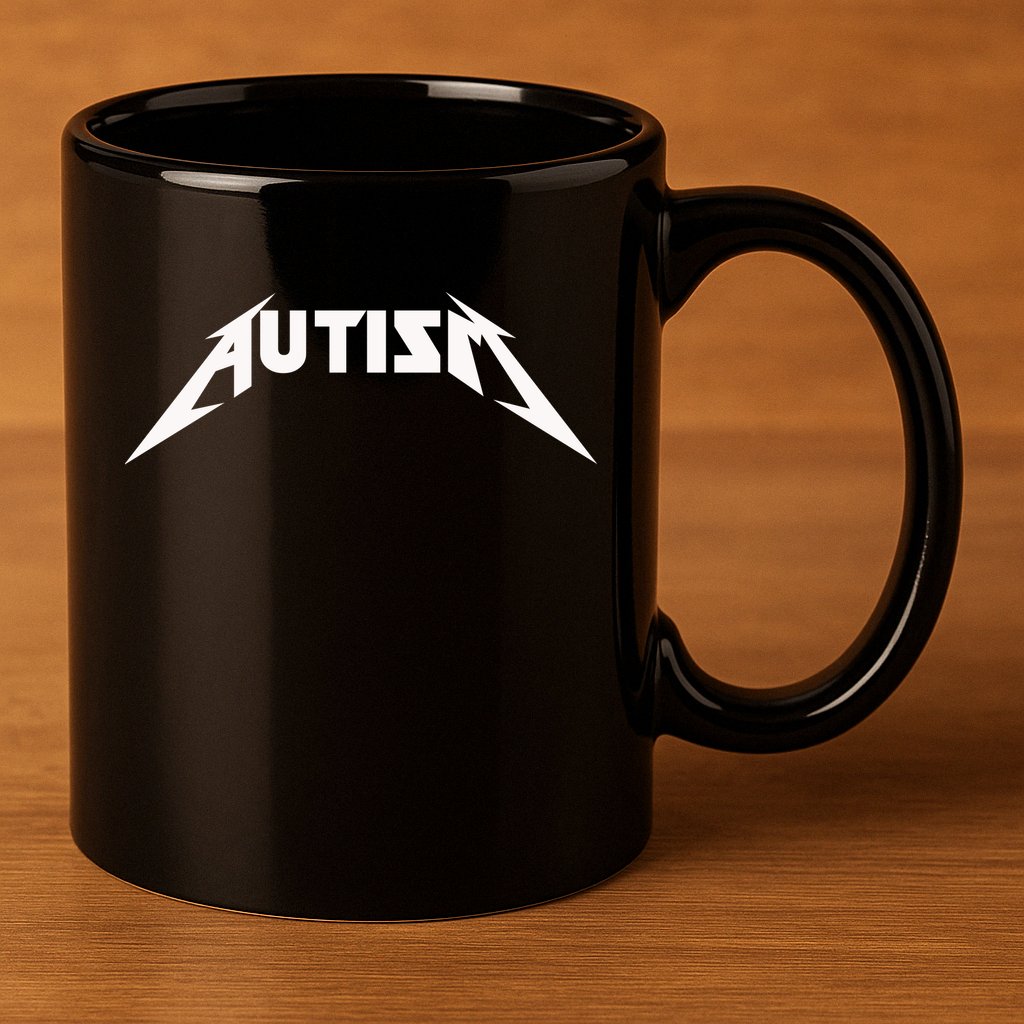 Autism Meme 11oz C Handle Ceramic Mug