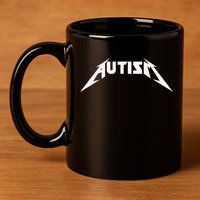Autism Meme 11oz C Handle Ceramic Mug