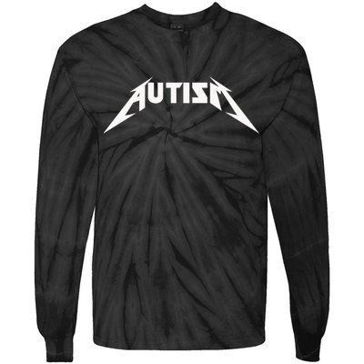 Autism Meme Tie-Dye Long Sleeve Shirt