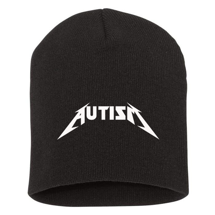 Autism Meme Short Acrylic Beanie