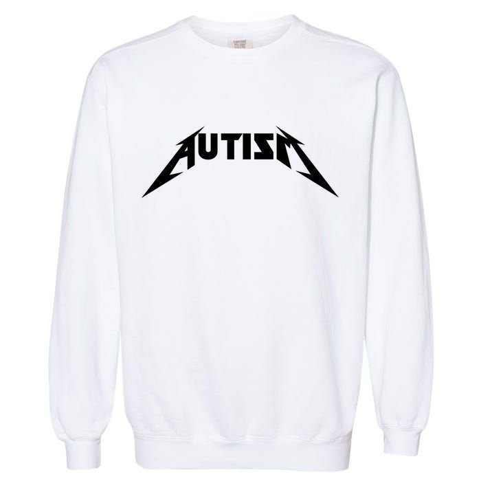Autism Meme Garment-Dyed Sweatshirt