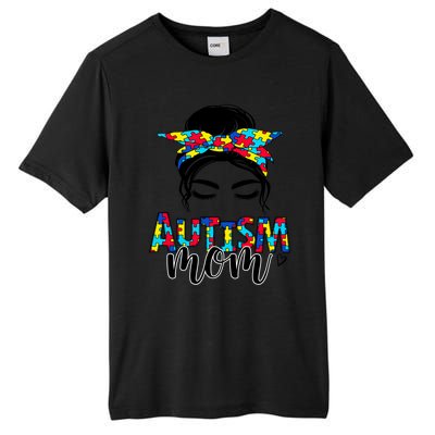 Autism Mom Autism Awareness Autism Mother Support Great Gift Tall Fusion ChromaSoft Performance T-Shirt