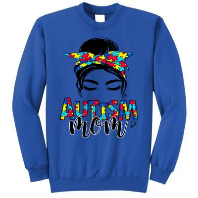 Autism Mom Autism Awareness Autism Mother Support Great Gift Sweatshirt