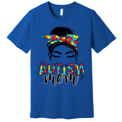 Autism Mom Autism Awareness Autism Mother Support Great Gift Premium T-Shirt