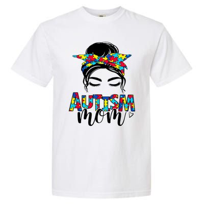 Autism Mom Autism Awareness Autism Mother Support Great Gift Garment-Dyed Heavyweight T-Shirt