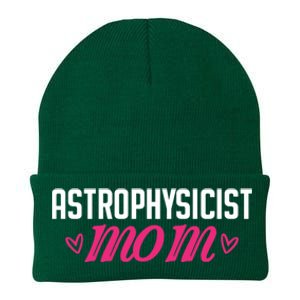 Astrophysicist Mom Astrophysics Watching Planets Telescope Gift Knit Cap Winter Beanie