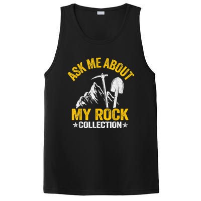 Ask Me About My Rock Collection Collector Jokes Geologist PosiCharge Competitor Tank