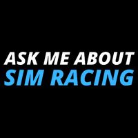 Ask Me About Sim Racing Funny Sim Racer Racing Sim Gamer Car Sim Racing  Backpack