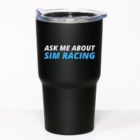 Ask Me About Sim Racing Funny Sim Racer Racing Sim Gamer Car Sim Racing  Tumbler