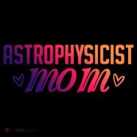 Astrophysicist Mom Astrophysics Watching Planets Telescope Gift Flatbill Hat