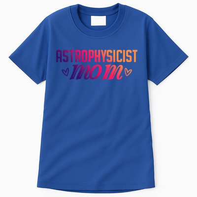 Astrophysicist Mom Astrophysics Watching Planets Telescope Gift Tall T-Shirt