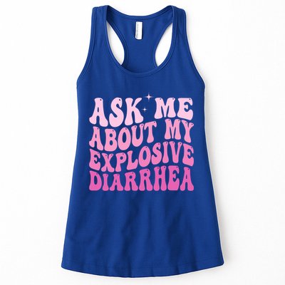 Ask Me About My Explosive Diarrhea Womens Tank Top