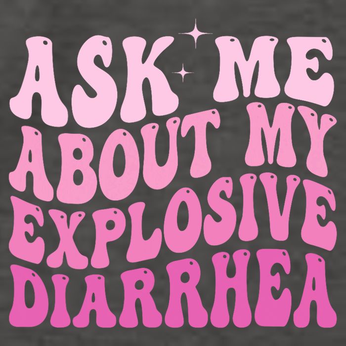 Ask Me About My Explosive Diarrhea Vector Backpack