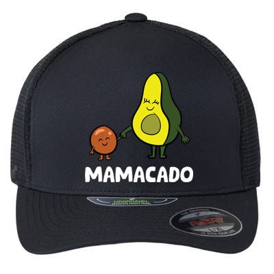 Avocado Mama Avocado Mom Funny Avocado Mamacado Flexfit Unipanel Trucker Cap