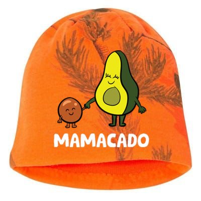 Avocado Mama Avocado Mom Funny Avocado Mamacado Kati - Camo Knit Beanie