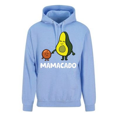 Avocado Mama Avocado Mom Funny Avocado Mamacado Unisex Surf Hoodie