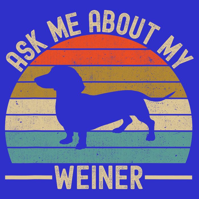 Ask Me About My Weiner Dachshund Dad 16 in Basic Backpack