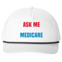 Ask Me About Medicare Health Insurance Consultant Snapback Five-Panel Rope Hat