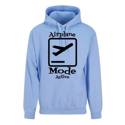 Airplane Mode Active Frequent Flyer World Traveler Cute Gift Unisex Surf Hoodie